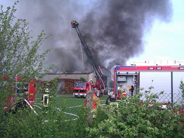 Großbrand in Geinsheim