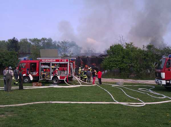 Großbrand in Geinsheim