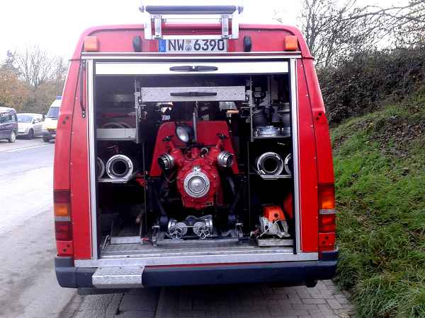 Jahresinspektionsübung der Feuerwehr Neustadt