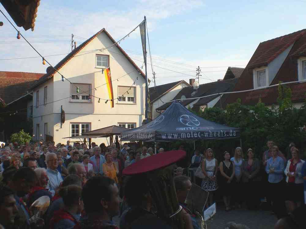 6. August 2010 - Weinfest der Freundschaft<br>Eröffnung