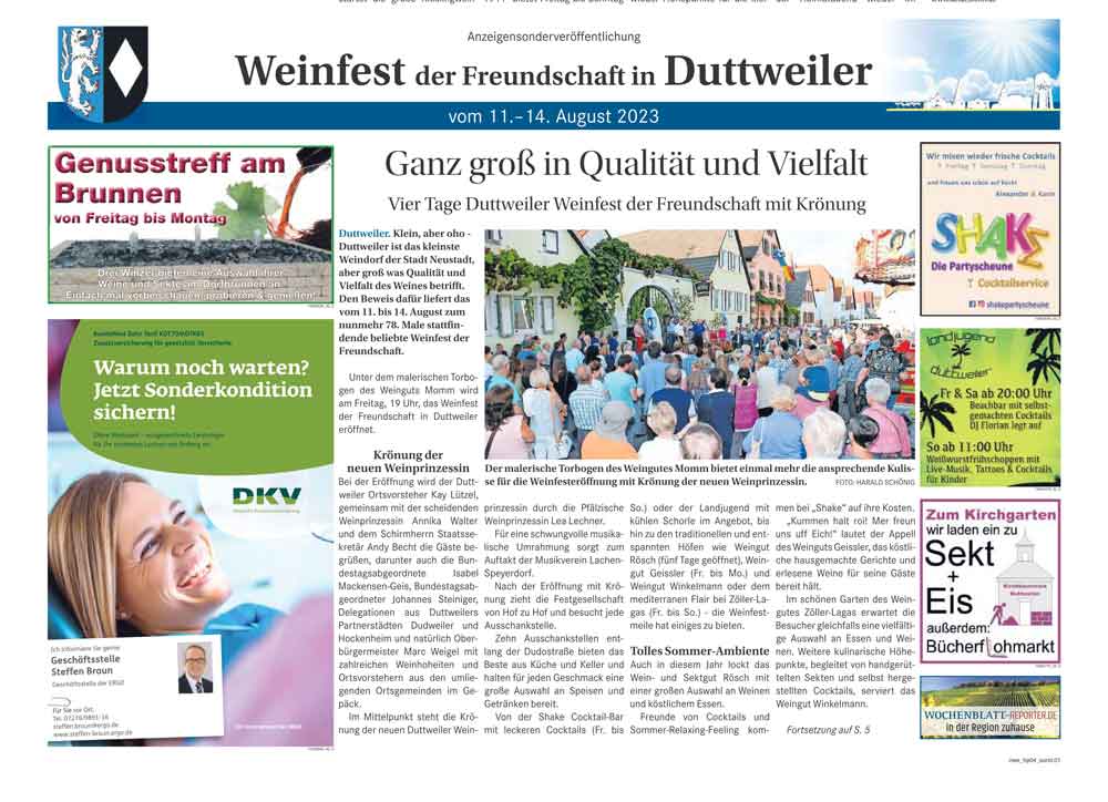 Wochenblatt-Stadtanzeigert