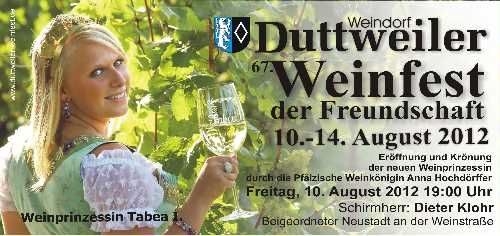 Flyer Weinfest