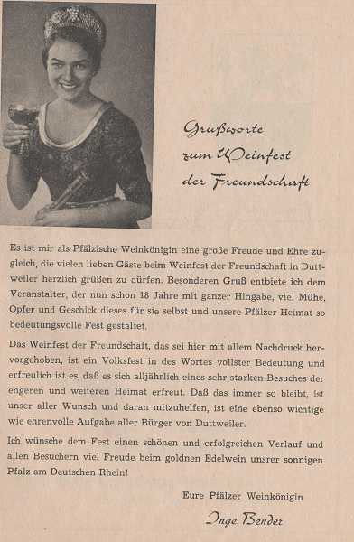 Festschrift Weinfest